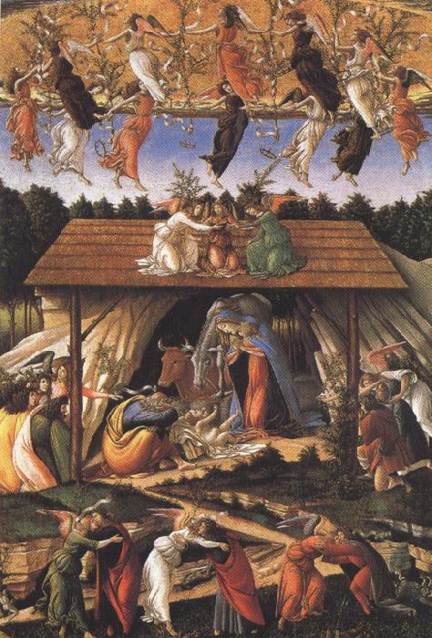 Sandro Botticelli Details of Mystic Nativity (mk36) Germany oil painting art
